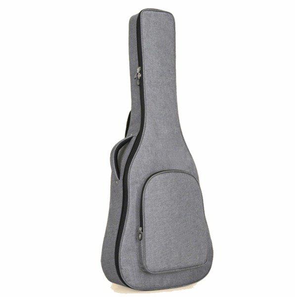 Hard Bag B-201901-41 GREY - Pokrowiec na gitarę akustyczną pianka 15 mm kolor szary