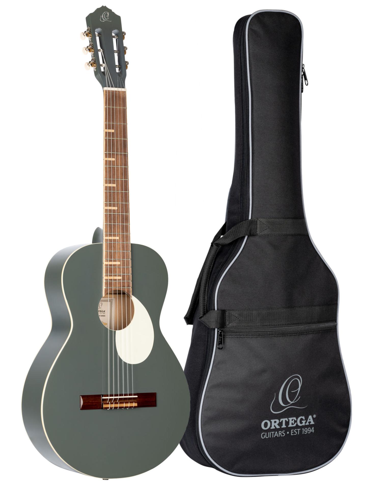 Ortega RGA-PLT Gaucho Series - Gitara klasyczna z serii Gaucho w zestawie z pokrowcem