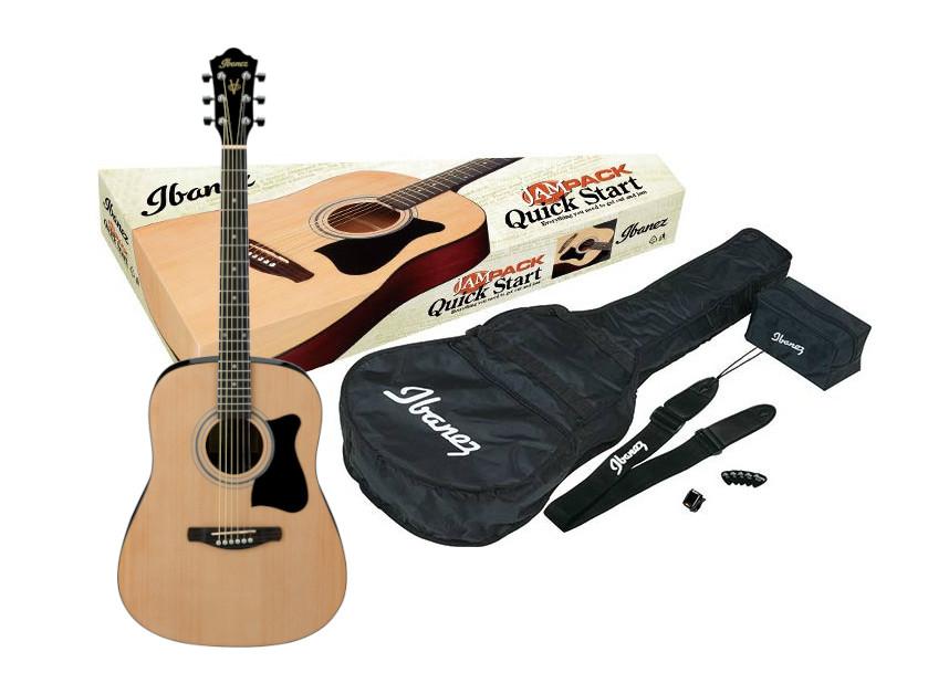 IBANEZ V50NJP-NT Acoustic Guitar Set 