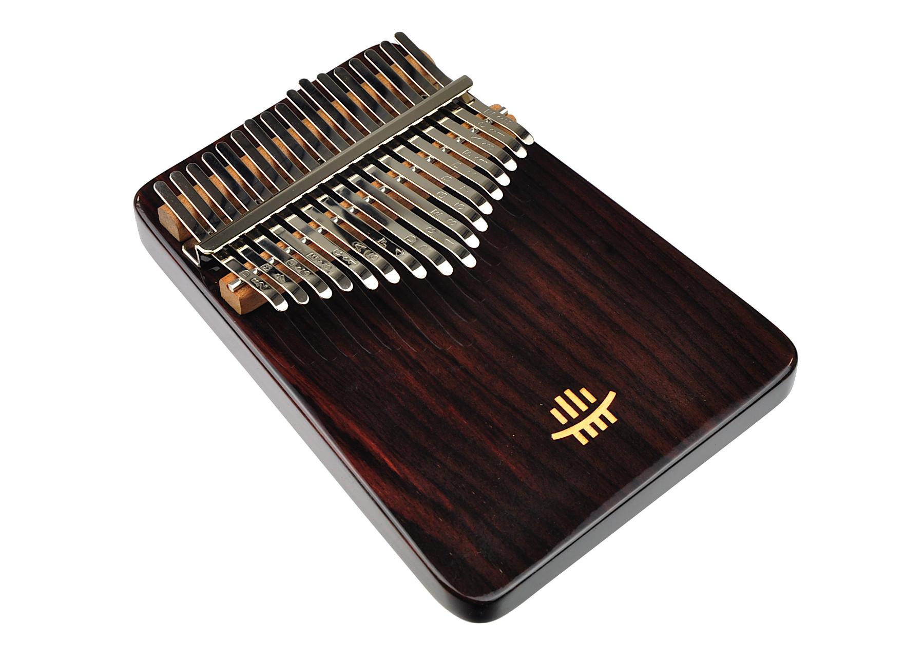 Hluru KF17-Rosewood 17keys kalimba - Siedemnasto tonowa Kalimba z litego palisandru z zestawem akcesoriów