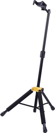 HERCULES GS 415 B PLUS Single Guitar Stand - Profesjonalny statyw do gitary, składany