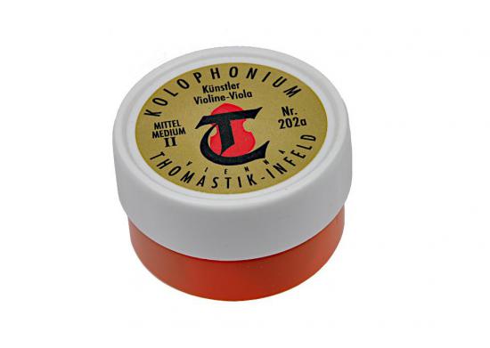 Thomastik Rosin 202A/II - Kalafonia skrzypcowa/altówkowa do smyczka - średnia twardość Thomastik Rosin 202A/II - Kalafonia skrzypcowa/altówkowa do smyczka - średnia twardość