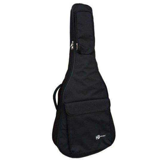 Hard Bag B-1915A-41 BK - Pokrowiec na gitarę akustyczną pianka 10 mm kolor czarny