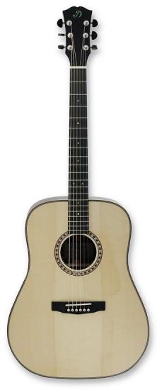 Dowina Bordeaux D-ds - Gitara akustyczna z topem z litego świerku Dowina Bordeaux D-ds - Gitara akustyczna z topem z litego świerku