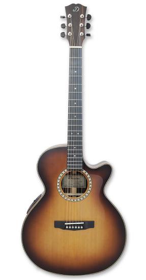 Dowina Bordeaux GACE LB - Gitara elektro-akustyczna z litym cedrowym topem Dowina Bordeaux GACE LB - Gitara elektro-akustyczna z litym cedrowym topem