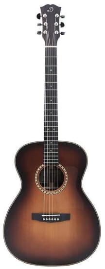 Dowina Bordeaux O-LB - Gitara akustyczna z topem z litego cedru kanadyjskiego Dowina Bordeaux O-LB - Gitara akustyczna z topem z litego cedru kanadyjskiego