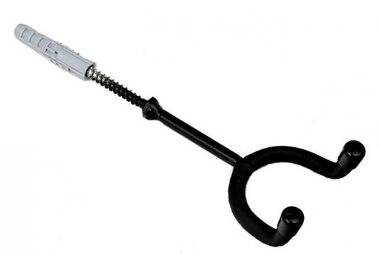 STIM G-06 - Hak, wieszak gitarowy ścienny z mocowaniem prostym na wkręt