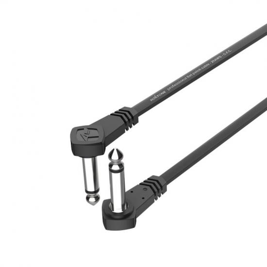Roxtone FPJJ100L0015 - Kabel instrumentalny do łączenia efektów gitarowych długość 15 cm