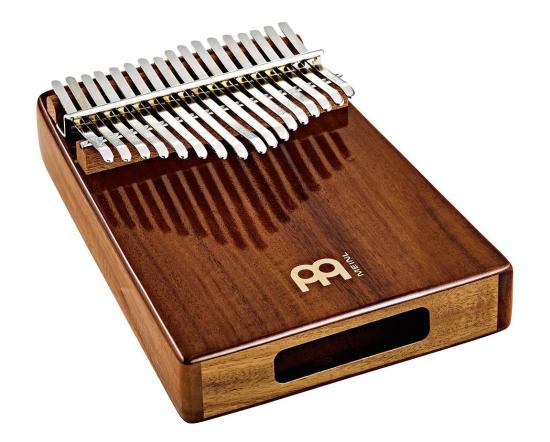 MEINL KL1705H Sonic Energy Kalimba - 17-to głosowa Kalimba w obudowie z drewna Akacjowego z przednim otworem rezonansowym
