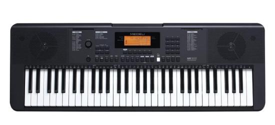 MEDELI MK 200 - Keyboard z dynamiczną klawiaturą i wejściem mikrofonowym