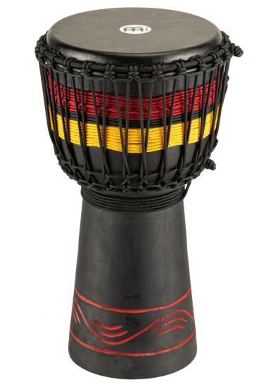 MEINL Percussion ADJ7-M - African Style Rope Tuned Wood Djembe Size M - 10 cali