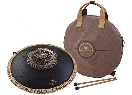 MEINL Sonic Energy OSTD1BKE Octave Steel Tongue Drum- Bęben językowy, granatowy, D Kurd, 9 nut, 16