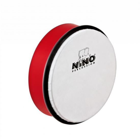 NINO Percussion NINO4R Red ABS Hand Drum - 6 NINO Percussion NINO4R Red ABS Hand Drum - 6
