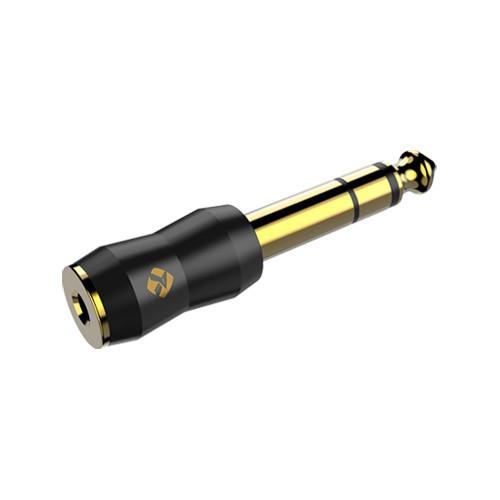 Roxtone RA3J3MJF - Wysokiej klasy redukcja wtyku Jack 6.3mm stereo - Gniazdo Jack 3,5mm stereo