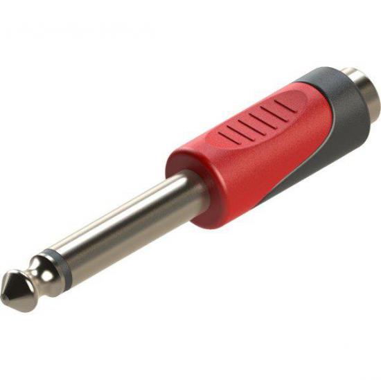 Roxtone RPAN260 - Redukcja wtyku Jack 6.3mm mono - Gniazdo RCA Roxtone RPAN260 - Redukcja wtyku Jack 6.3mm mono - Gniazdo RCA