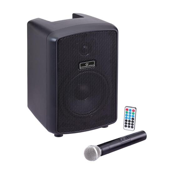Soundsation Hyper Play 6 AMW – Przenośna kolumna aktywna z mikrofonem UHF i akumulatorem