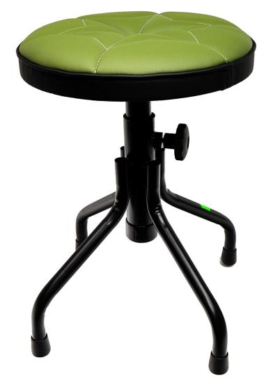 STIM ST-11 Green - Stołek do pianina keyboardu junior z płynną regulacją wysokości 