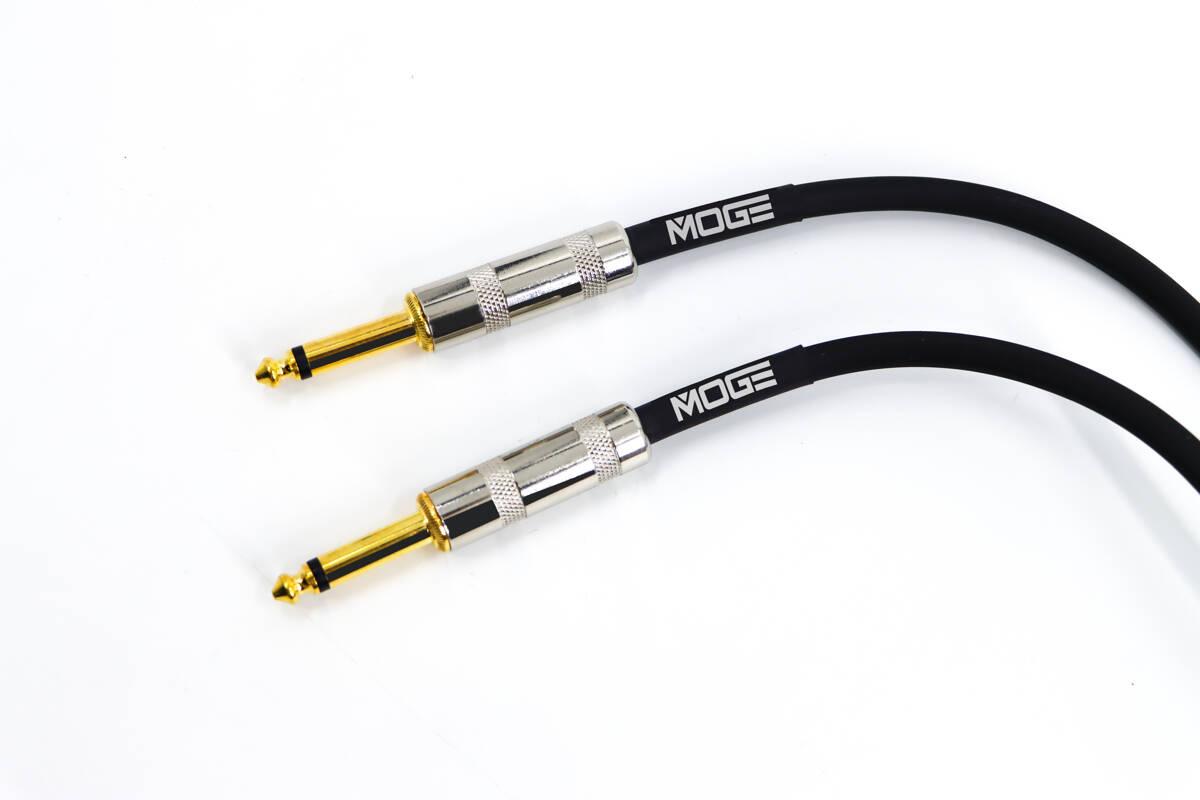 MOGE MP22-3 BK - Kabel instrumentalny gitarowy długość 3 m