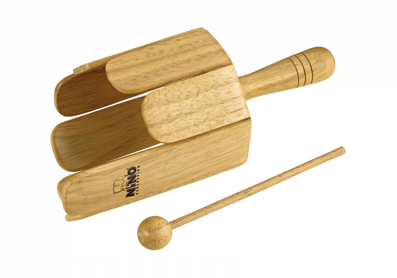 NINO Percussion NINO556 Wood Stirring Drum With Beater - Drewniany bęben listkowy z pałeczką
