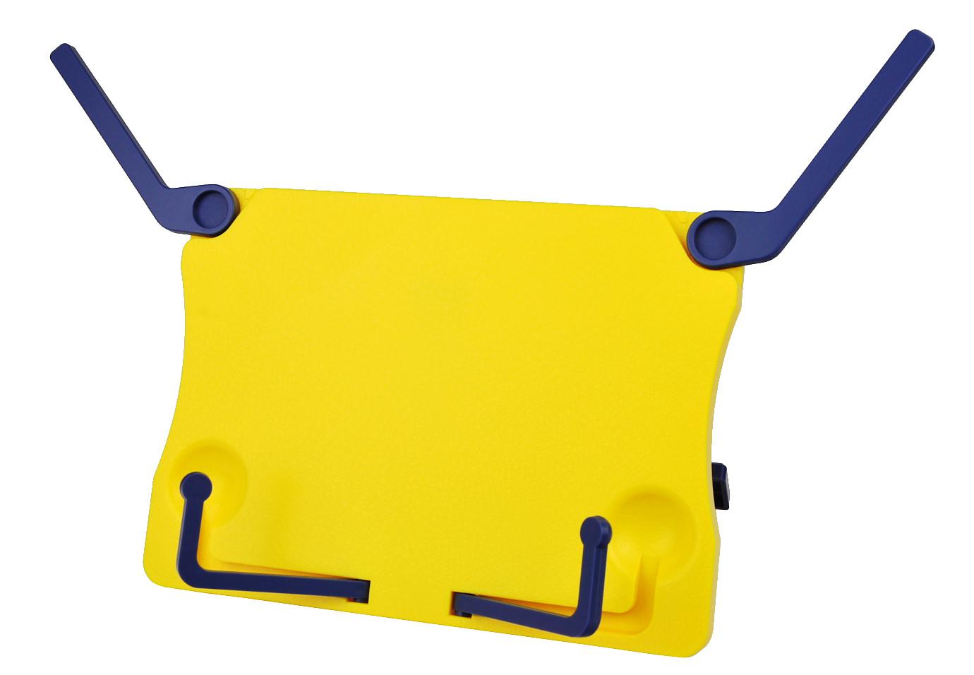 Kaline-Stand P-ABS Żółty- Pulpit stołowy do nut w kolorze żółtym
