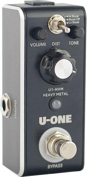U-ONE U1-HVM - Heavy Metal - Mini efekt gitarowy typu Distortion